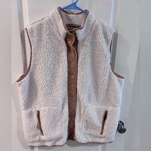 Shearling vest